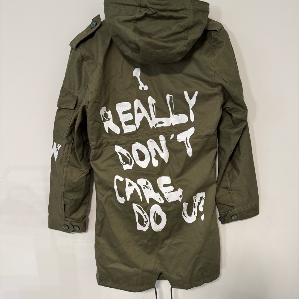 Olive Green Parka Coat
